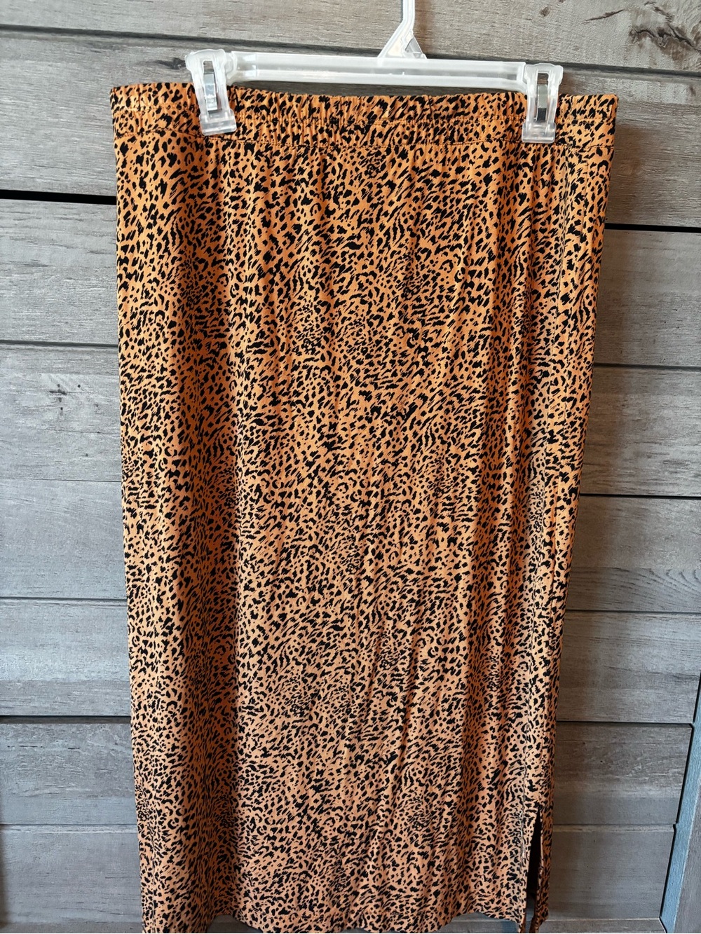 Amazon Essentials Leopard Print Midi Skirt